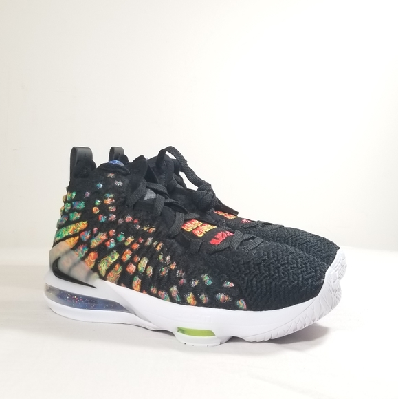 Nike Lebron 17 XVII GS BQ5594 005 - Picture 2 of 12